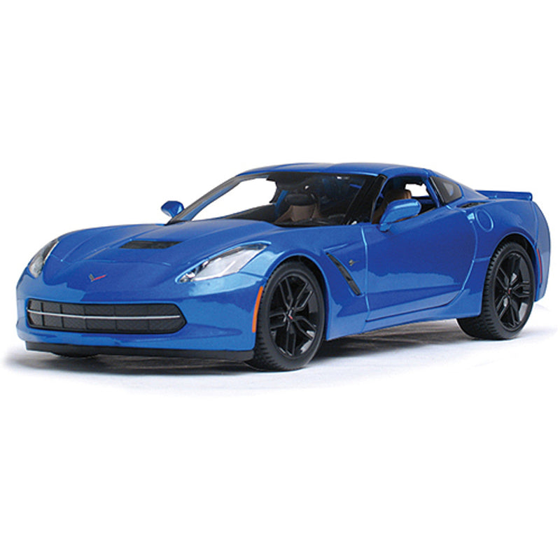 2014 Corvette Stingray Z51 - azul - Escala 1:18