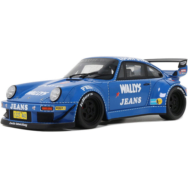 RWB Porsche 911 OSHO Arrow - Azul Modelo de Resina Fundida em Escala 1:18