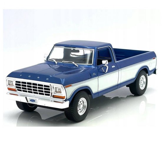 Picape Ford USA F-150 (1979) - Azul - 1:18