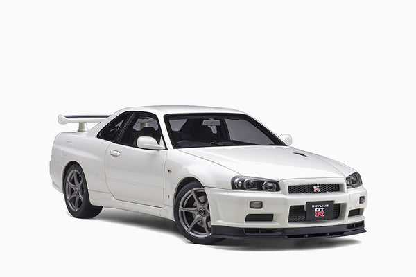Nissan Skyline GT-R (R34) V-Spec II, Branco Pérola 1:18